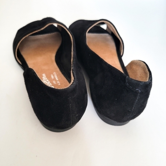 Seychelles black open toe flats Summer Shoes - Picture 6 of 12